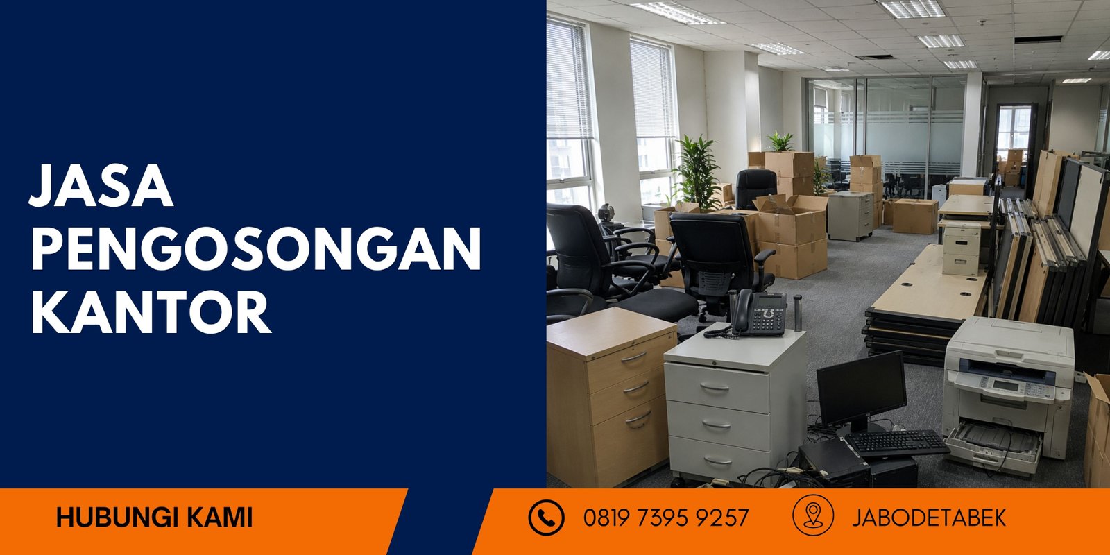 Jasa pengosongan kantor